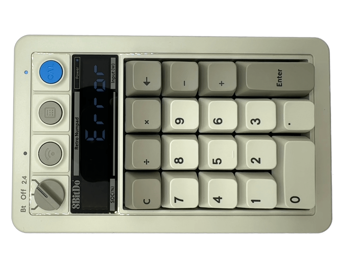 8BitDo Mechanical Numpad firmware hackability and adventures with USB sniffing